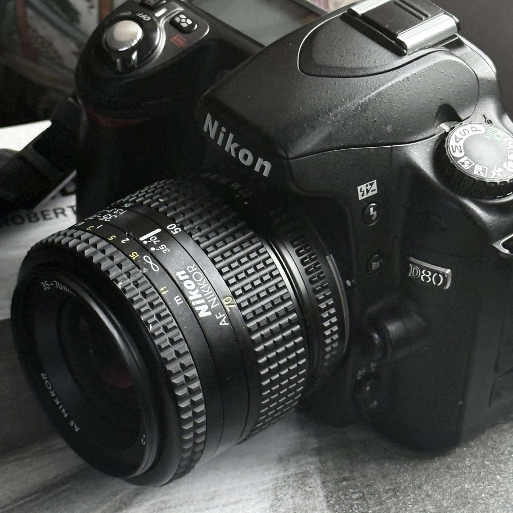 Nikon D80 Black Digital Camera